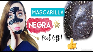 MASCARILLA NEGRA PEEL OFF DIY - LOVELY ELA