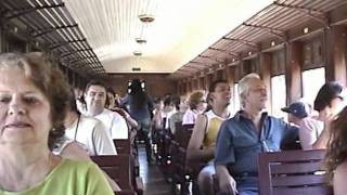 Trem das Águas - a viagem - nos trilhos da história 1/4