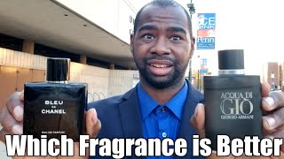 Bleu De Chanel Eau De Parfum VS Giorgio Armani Aqua di p
Profumo