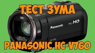 Зум На Видеокамере Panasonic HC-V760 (Перезалив)