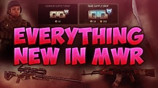 What's New in MWR - Weapons, Kits, Camos & Supply Drops
