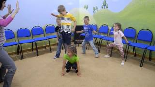 Этюд Мишки и Лягушек. Актёрское мастерство. (11.08.15)