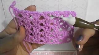 САМЫЙ ЛЕГКИЙ УЗОР КРЮЧКОМ. ДЛЯ НАЧИНАЮЩИХ. МАСТЕР КЛАСС.