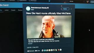 Die Hard Origins Movie is Still Happening and It has a Title