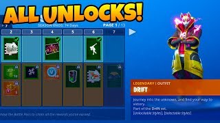 BUYING ALL 100 TIERS! Season 5 Battle Pass ALL Unlocks! Season 5 ALL Skins Showcase! (Fortnite)