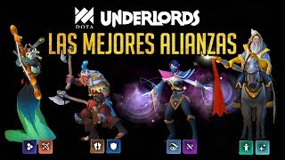 LAS MEJORES ALIANZAS DEL META ACTUAL Y CUANDO JUGARLAS | DOTA UNDERLORDS ESPAÑOL