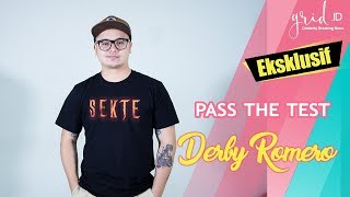 PASS THE TEST | Jawaban Ngakak Derby Romero Saat Jawab Cepat | Film 'Sekte'
