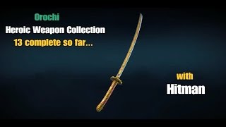 For Honor: Orochi- Heroic Weapon Collection (13 complete so far)
