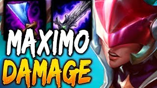 BUILD FULL EFECTOS DE IMPACTO!! DAÑO DESORBITADO!! gameplay   shyvana   lol   eldelabarrapan