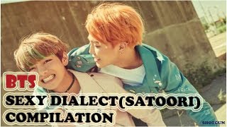BTS sexy dialect (satoori) compilation (ENG)