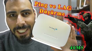 DNS ile Oyun Lag ve Ping Düşürme! CS:GO PUBG ve LOL İnternet ve Modem Hızlandırma (Turknet ve TTNET)