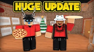 HUGE UPDATE! (ROBLOX Work At A Pizza Place)