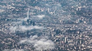 London Heathrow Airport, Crystal Clear Landing. Lufthansa Airbus A320
