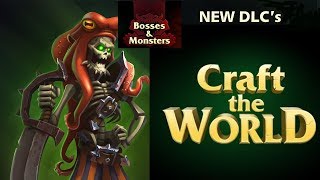 Смотрим на самое хардкорное DLC для Craft The World - Bosses & Monsters в прямом эфире
