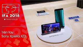 Trên tay Sony Xperia XZ3 | #IFA