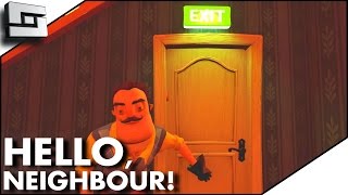 BASEMENT DOOR OPEN! - Hello Neighbor Funny Moments 2 | Sl1pg8r