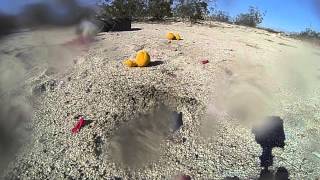 GoPro Hero 3 Black WVGA 240 fps. M-80 in an orange #3 slow motion