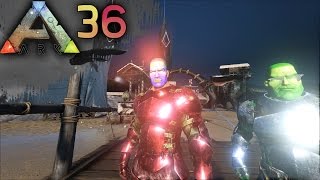 ARK: SURVIVAL EVOLVED E36 - New Dino, Body Painting & Boats! | Docm77 [1080p]