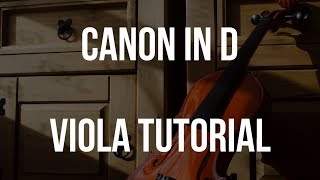 Viola Tutorial: Canon In D