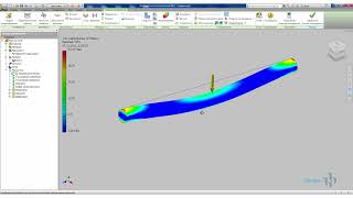 07 Расчет деталей на прочность в Autodesk Inventor (Анализ напряжений)