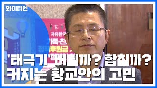 '태극기 버릴 수도, 이대로 합치기도...' 황교안 골머리 / YTN