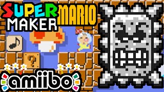Super Mario Maker PART 6 Gameplay Walkthrough (Pikmin Level, Olimar Amiibo, Castle Toolset) Wii U HD
