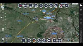 Обзор карты боевых действий 18 10 2014 в 18 00