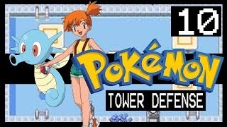 POKEMON TOWER DEFENSE WALKTHROUGH - CERULEAN CITY GYM 01