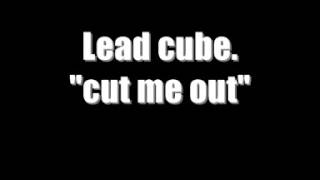 Lead cube - cut me out.