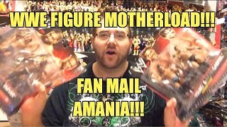 TOY MOTHERLOAD! WWE Mattel and HASBRO Wrestling Figure UNBOXING! 100 FIGURES!!