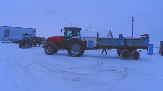Подготовка к завозу удобрения! Пуски тракторов МТЗ-82,1221! (207-День 3-Сезона)