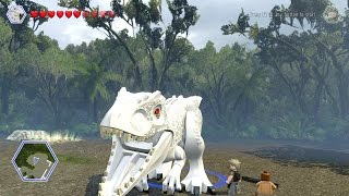 T- Rex Vs Indominus Rex Fight - LEGO Jurassic World