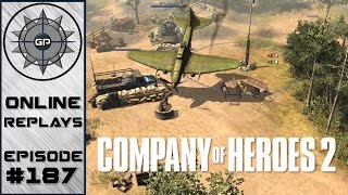 Company of Heroes 2 Online Replays #187 - Building Your Army