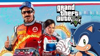 SONIC'S CUNNING STUNTS - GTA 5 Gameplay