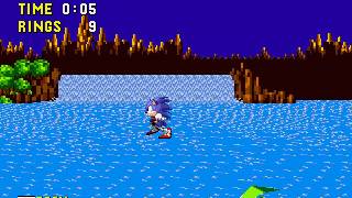 Sonic 1 Boomed (Sega Genesis Hack) Gameplay Part 1 (Green Hill Zone)
