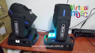 Moving Head Beam 200 5r Philips 16/20 Canais Dmx Original - www.virtualmusic.com.br