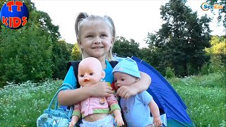 ✔ Baby Born Doll. Пикник с Куклой Бэби Борн / Picnic with a Doll / Oyuncak Bebek. Серия 37 ✔