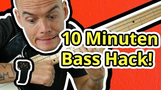 Bass Rhythmus & Finger Training in 10 Minuten? BASS HACK!