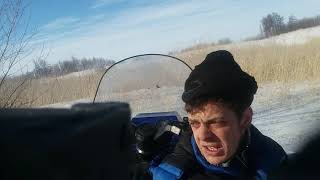 выезд на снегоходе Рысь...небольшой обзор 14.02.2019