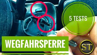 Wegfahrsperre | 5 Tests | VW Polo 6N