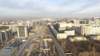 Видео с высоты, Санкт-Петербург, Недвижимость, Пулковское шоссе,