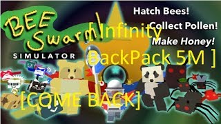 ROBLOX HACK/SCRIPT | BEE SWARM SIMULATOR | INFINITY BACKPACK 5M [ PAID ]