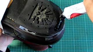 【靴のかかと修理】を自分でやる方法②＜動画あり＞ワーク系ブーツ（カーブヒール）【054】
