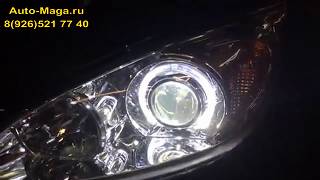 Установка би-ксеноновых линз Toyota Camry V30