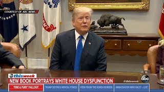 'Fire And Fury:' New Book Portrays White House Dysfunction