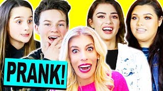 Pranking YouTubers With My Fake Song! (Annie Leblanc, Hayden Summerall, Karina Garcia, Bratayley,,)