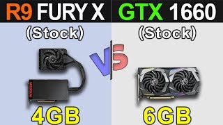 R9 Fury X Vs. GTX 1660 | 1080p and 1440p | New Games Benchmarks