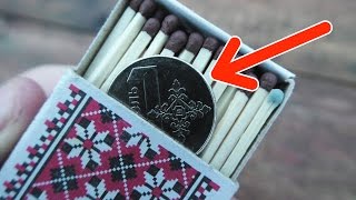 10 ПРОСТЫХ ФОКУСОВ СО СПИЧКАМИ , КОТОРЫЕ УДИВЯТ ВАШИХ ДРУЗЕЙ