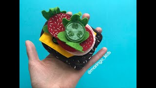 MARINGO HOME/еда из фетра/мастер класс/шьем еду из фетра/как сшить еду из фетра