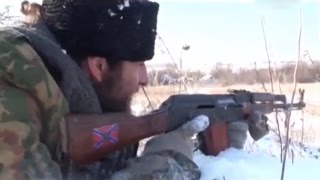 Бой казаков с укропами и смерть Героя. Ополчение Новороссии.
